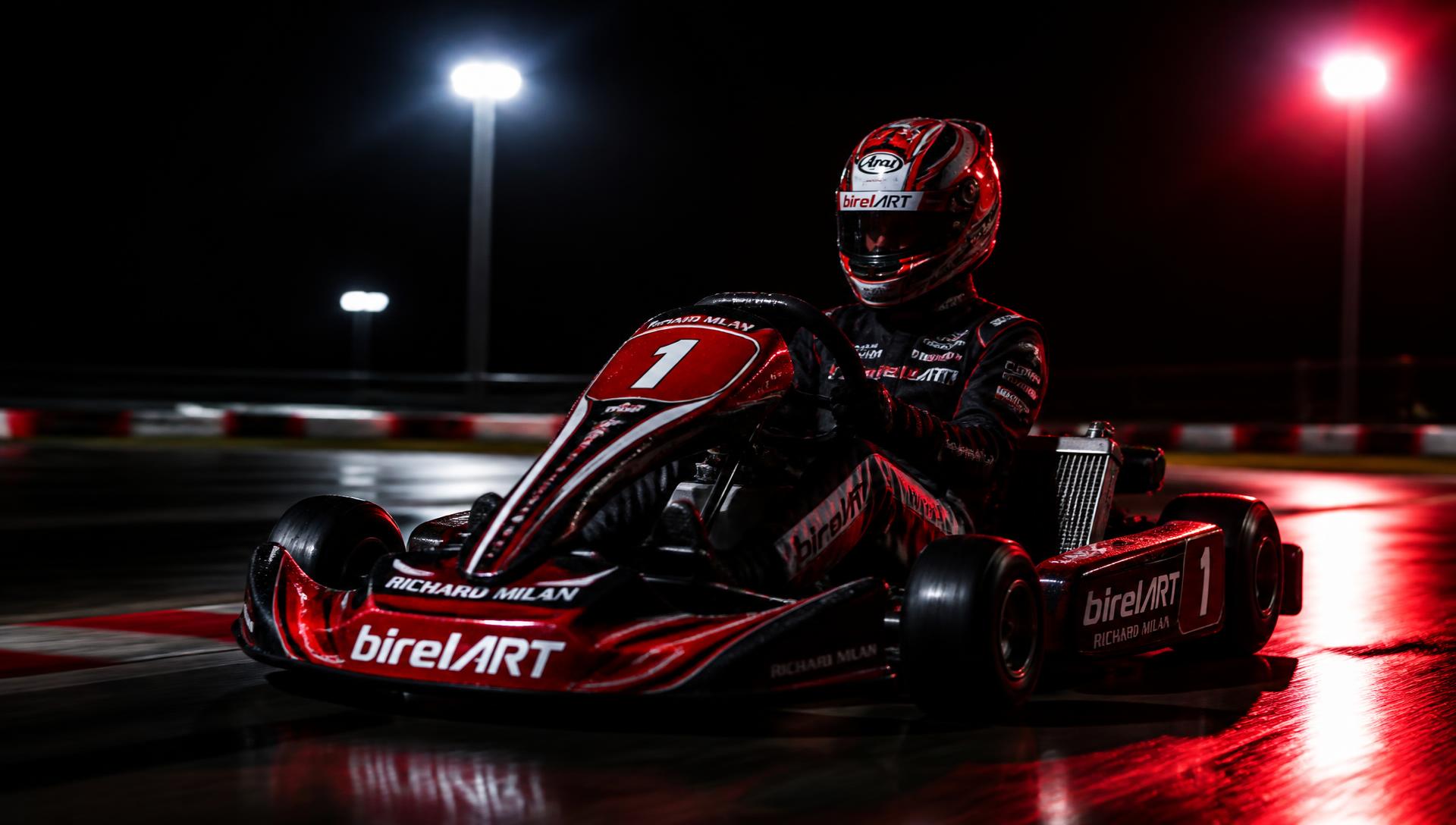 Kart de competição da Biro Racing no Kartódromo San Marino